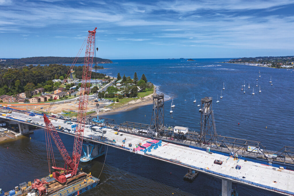 John Holland wins the CICA Project of the Year award for 2023 with its work on Batemans Bay bridge replacement project.