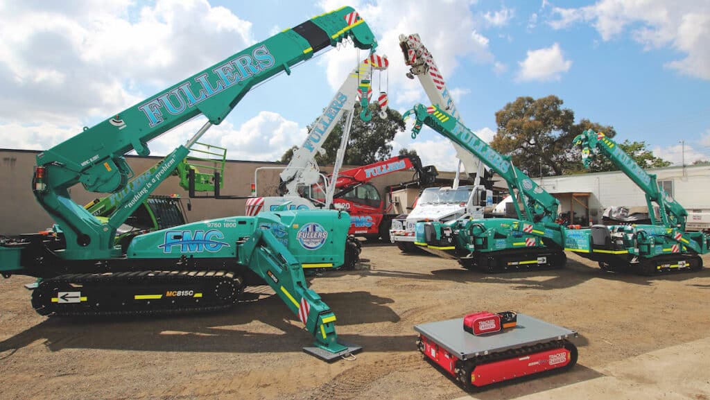 Larry Fuller discusses the relaunch of his mobile crane business, and why he's armed himself with a large Maeda fleet.