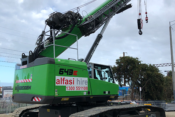 Alfasi Hire recently added to its fleet, two Sennebogen crawler cranes supplied by Pace Cranes and the latest additions will be supporting the six Maeda mini crawlers already operating in the fleet. Cranes and Lifting explains.