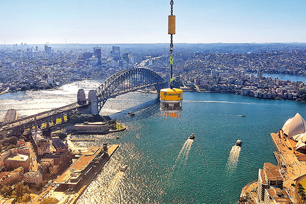 Improving safety in crane operations is a constant goal for the industry. The development of a wireless load controlling system demonstrates it is possible to eliminate personnel from being in close proximity to a suspended load.