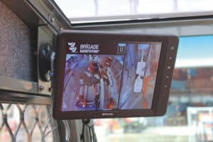 Enhanced Franna MAC25 pick and carry cranes operate on the North East Link Project.