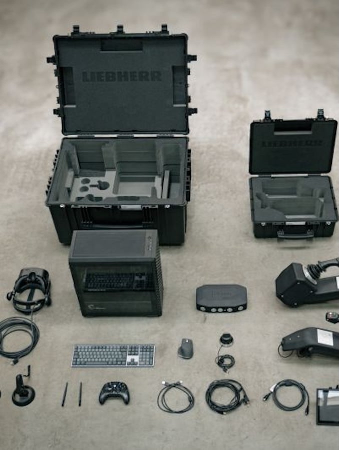 Liebherr introduces portable crane simulator for on-the-go training ...