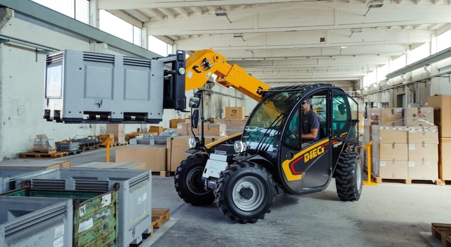 Dieci’s new Apollo 20.4 Smart Telehandler: Compact in size, smart in ...